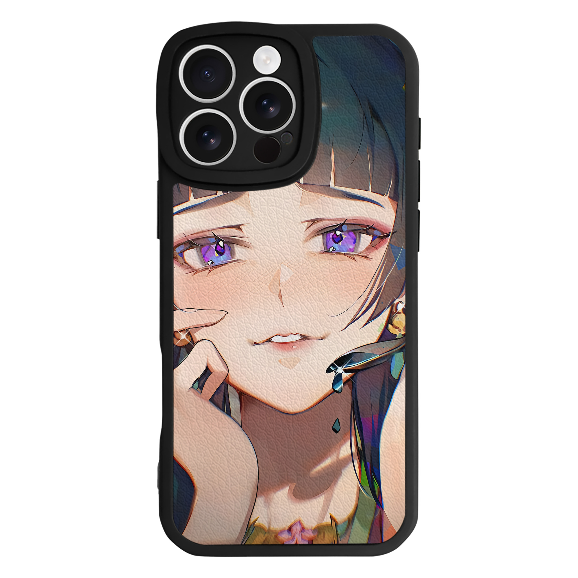 （画像用） 薬屋のひとりごと The Apothecary Diaries 【iPhone 16シリーズ対応】シリコンスマホケース（レザー調） 材質：シリコン